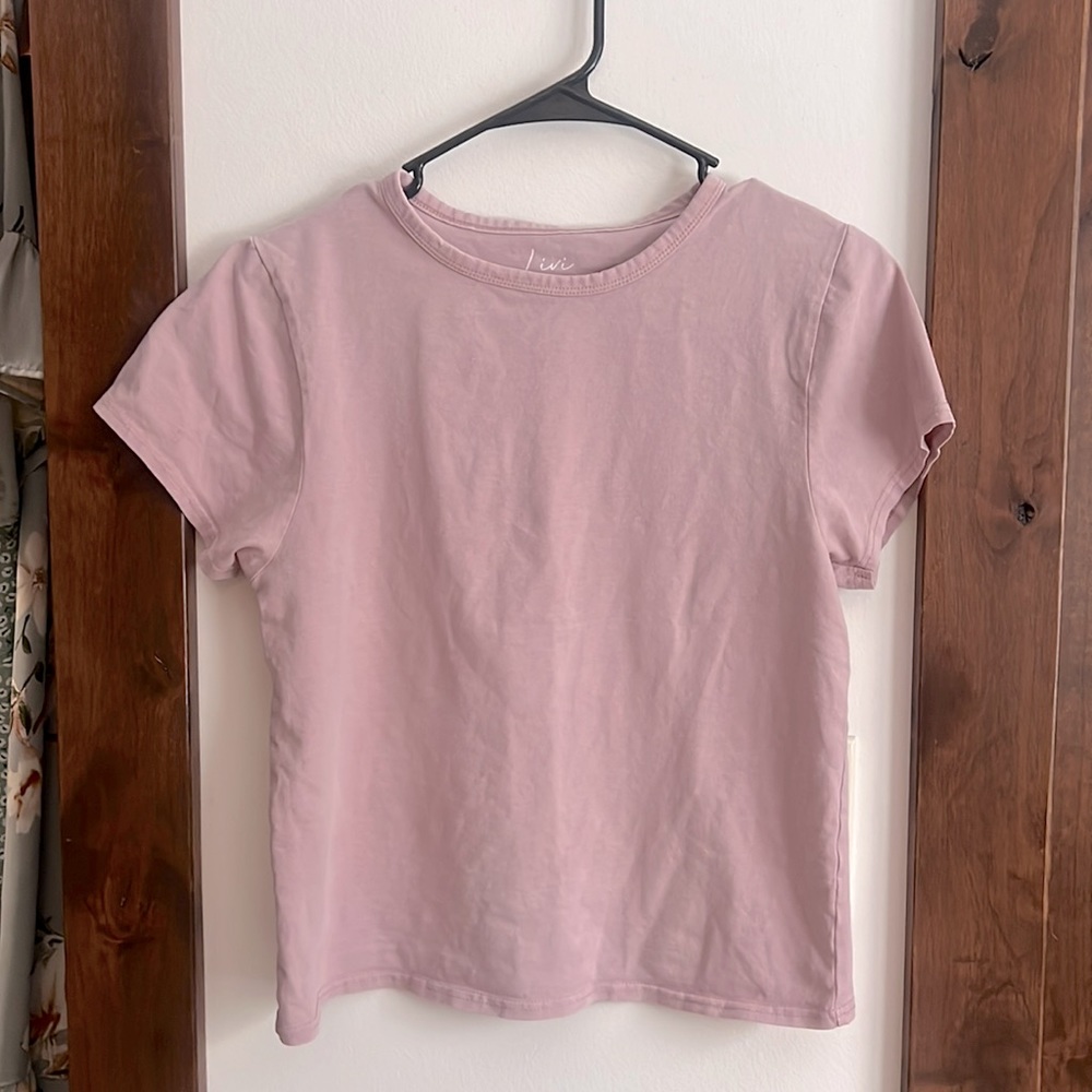 Olivia Rae Pink Crop top
